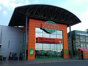 Globus Ostrava Vstup do centra